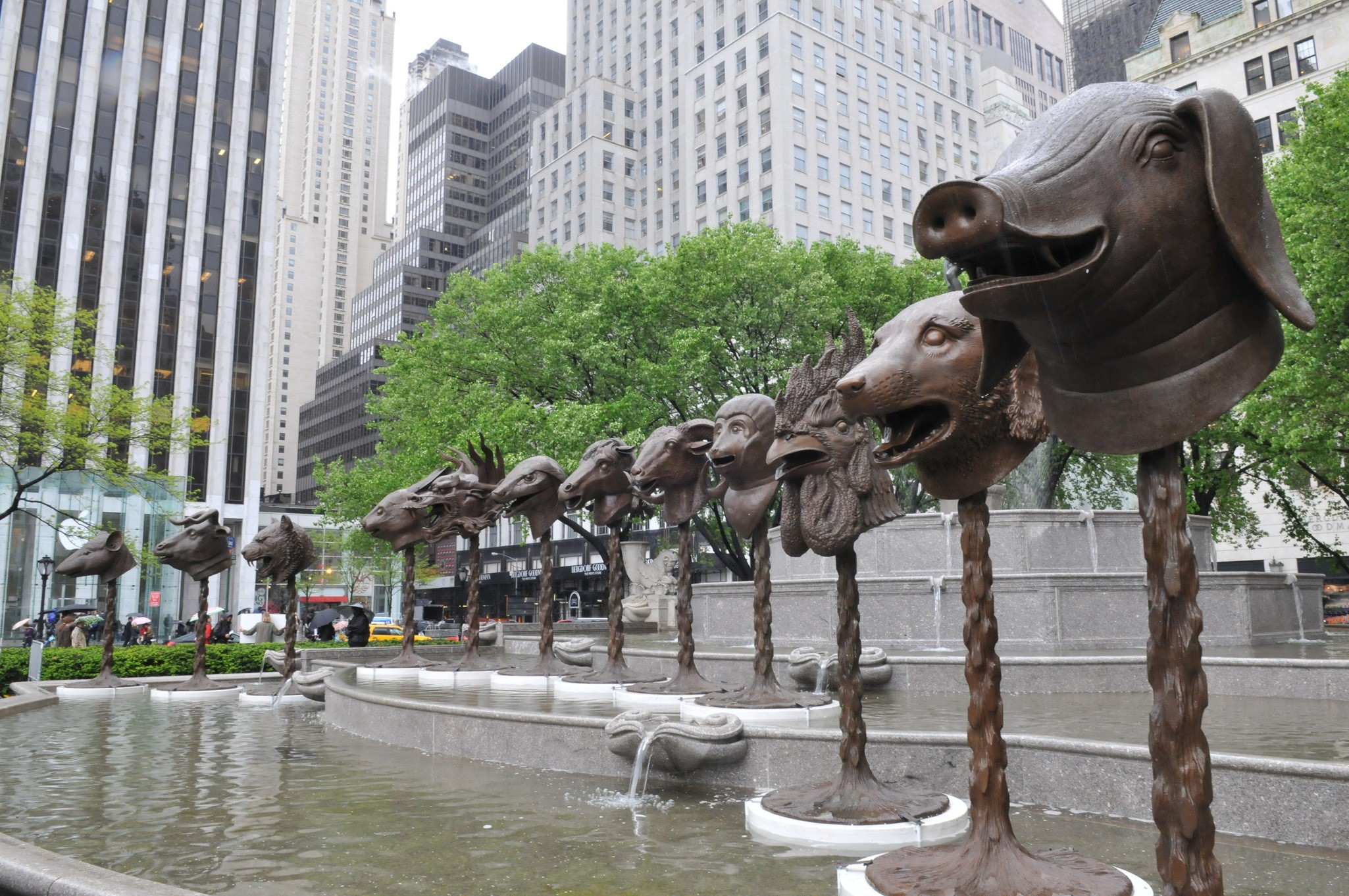 Circle of Animals - Zodiac Heads (Bronze) 2010