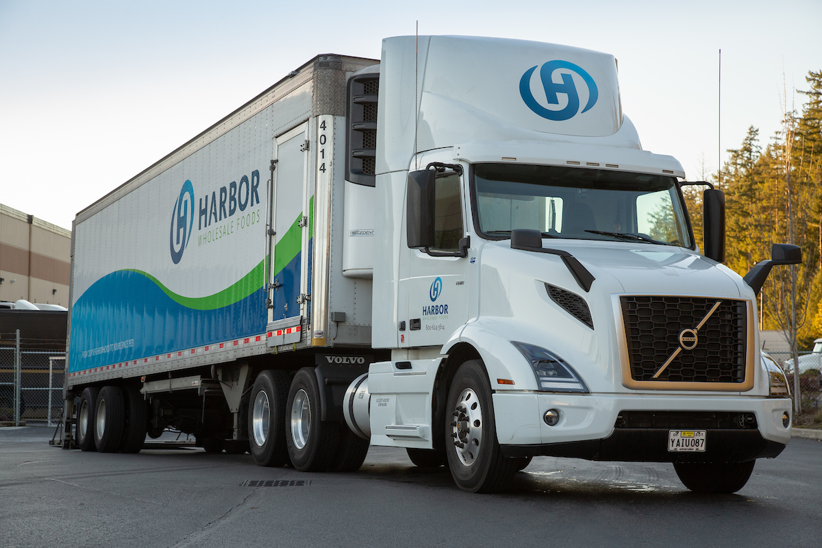 Harbor Foods delivery truck