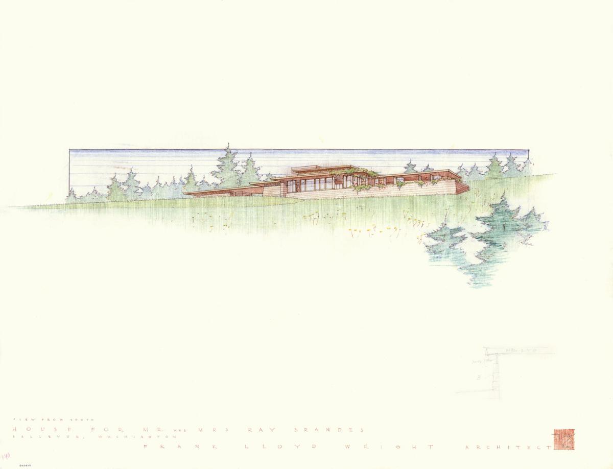 Brandes House sketch