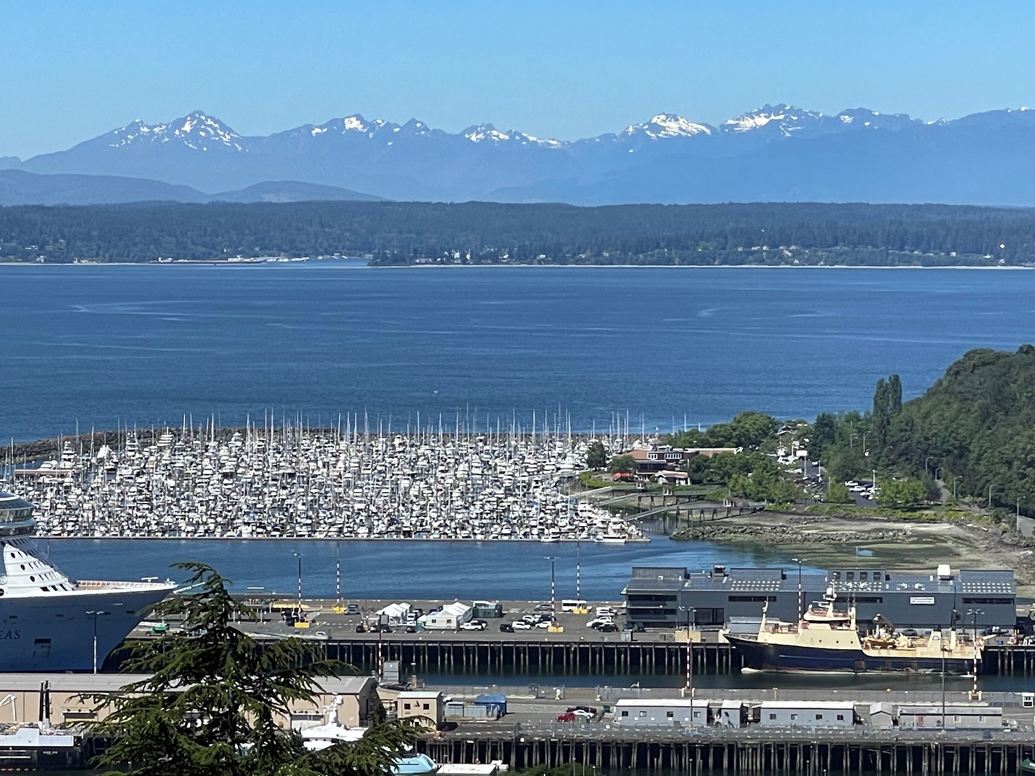 View of SYC Elliot Bay Outstation